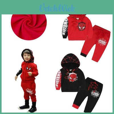 Stilvoller Kinder Spiderman Langarm Trainingsanzug Kapuzenkleidung Outfits