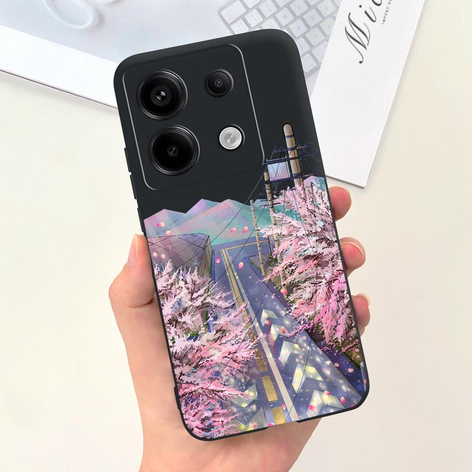 For Xiaomi Poco X6 Pro 5G Case Cute Fashion Cartoon Cover Soft TPU Phone Cases For Xiaomi Poco X6 PocoX6 Pro X6Pro Fundas Bumper