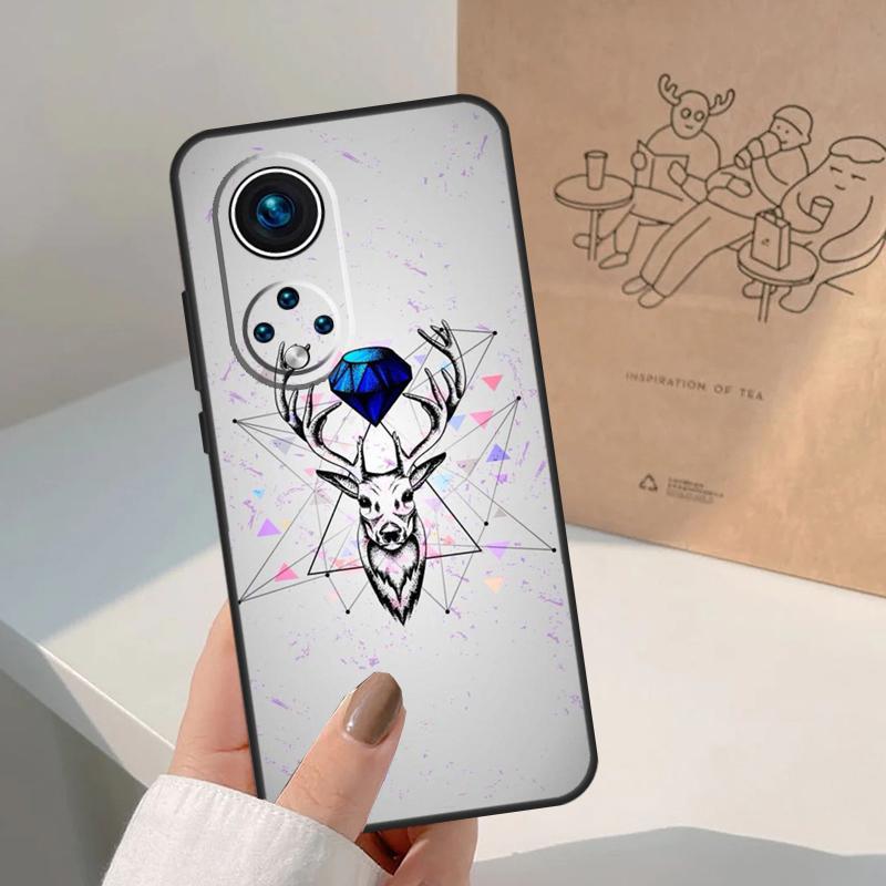 Deer Reindeer Animal For Honor Magic 8 Pro 5 6 7 Lite Case For Honor Win RT 200 400 50 70 90 X8b X9a X9b X9c X9d