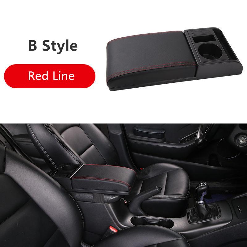 Cuscinetto Scatola Bracciolo Auto per Hyundai IX35 Solaris Accent I30 Tucson Elantra Santa Fe Getz I20 Sonata I40 Knoa I10 Portabicchieri USB Accessori