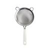 Stainsless Steels Fine Meshes Strainers with Handle Metal Sieves Sifters Kitchen Food Strainers Rustproof Colanders