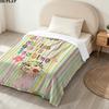 Charlie Lola Print Flannel Blanket, High quality Comfortable for All Seasons, Home Decor, Warmth and Comfort, Perfect for Christmas Gifts