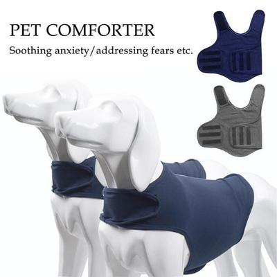 Neue Baumwoll-Haustier-Beruhigungsjacke Weiche Bequeme Hundejacke Hemd Anti-Angst Welpenjacken