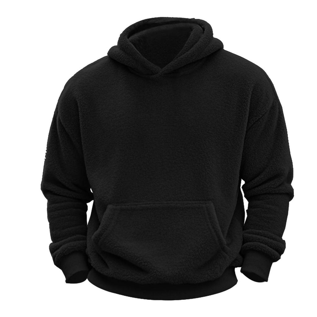 Men's Trendy Winter Casual Fleece Hooded Sweatshirt
