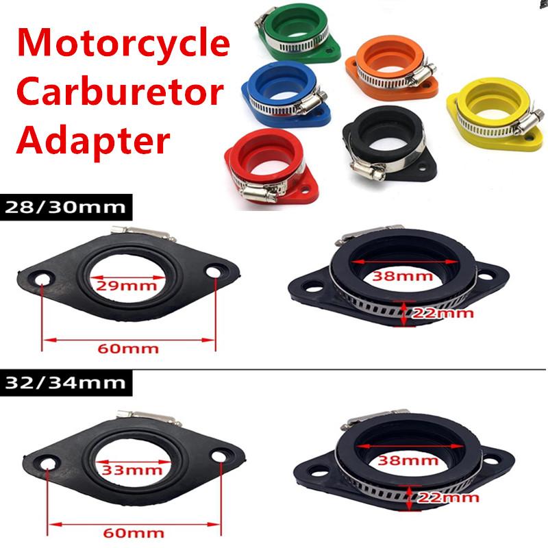 Adattatore Carburatore Moto 28/30mm32/34mm Stivale Collettore Per Interfaccia Carburatore PWK PE TM Stivale Collettore di Aspirazione