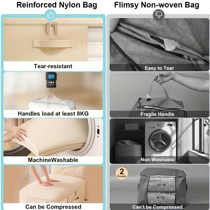 High qualityLarge Capacity Oversized Portable Compression Storage Bag, Suitable for Clothes, Quilts, Pillows, Sofa Cushions, Duvets, Ideal for