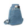 Zaino Borsa a Tracolla da Donna Borsa da Petto Multiuso Zaino in Denim All-match