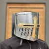 Handmade Medieval Italian Crusader Helmet 18 Gauge Steel Knight LARP Armor