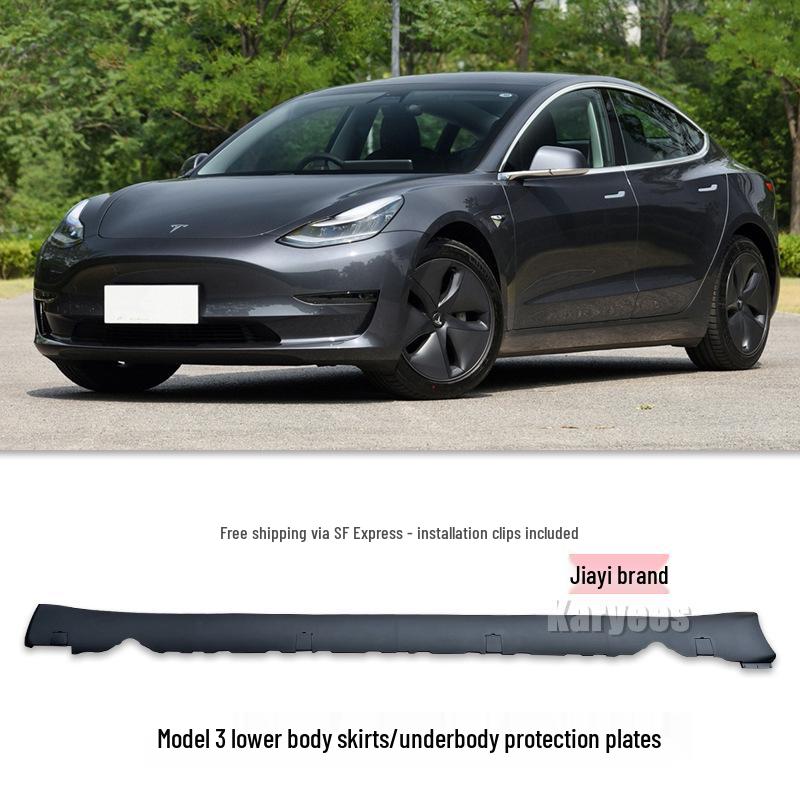 Tesla Model 3/Y Side Skirt Lower Door Sill Trim