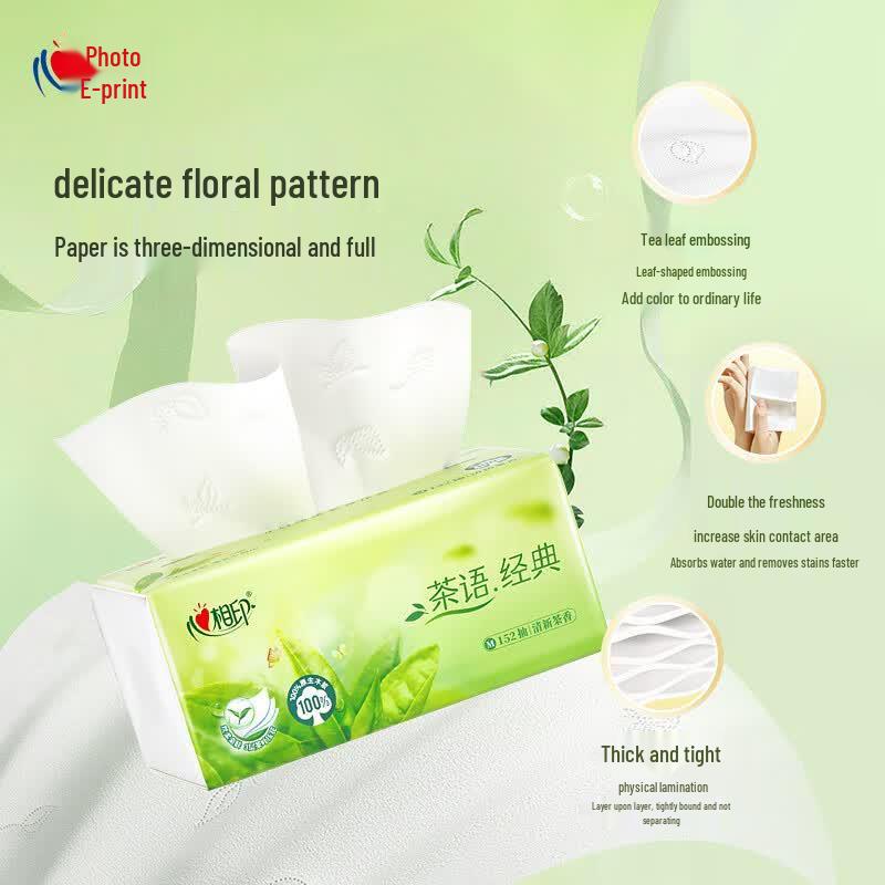 Mind Act Upon Mind Tea Talk 3-Ply Facial Tissues (3-Pack)