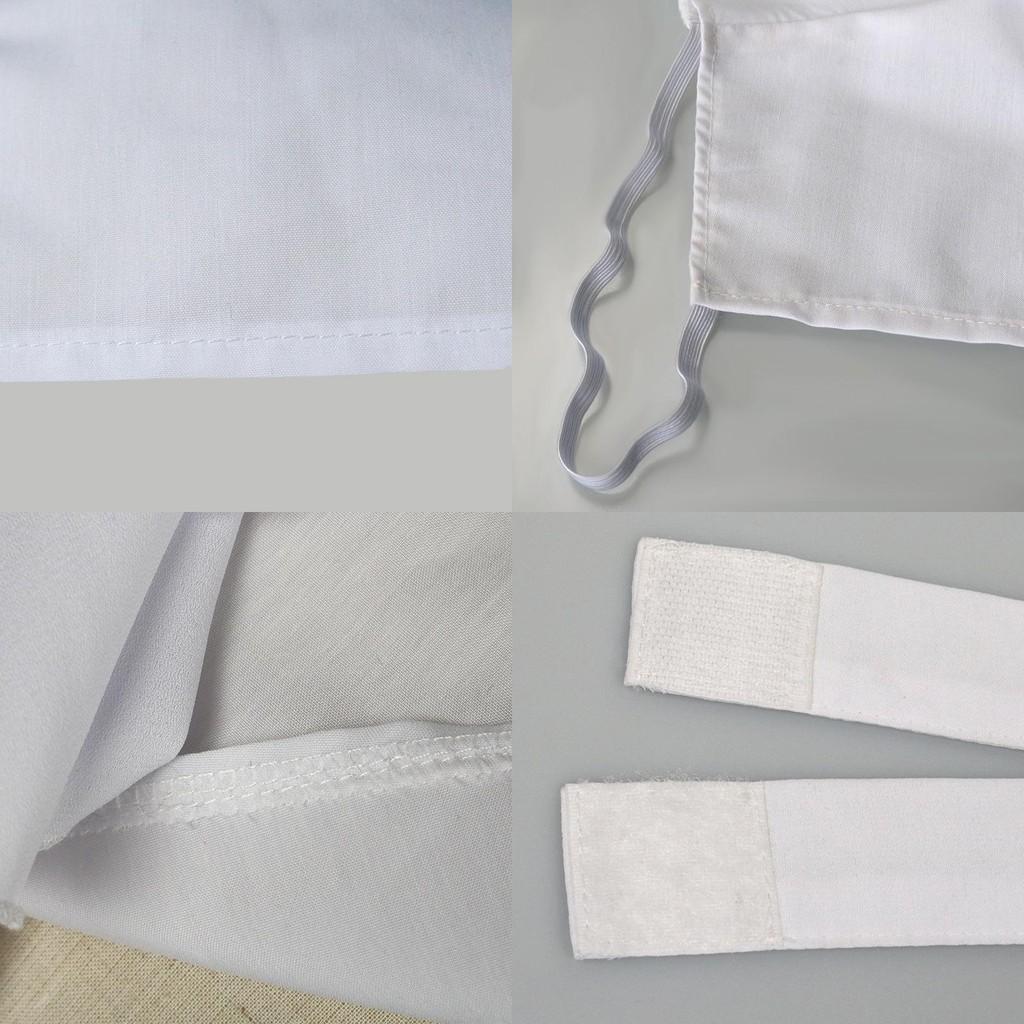 Autumn/winter/spring/summer Unisex Shirt With Embroidered False Collar