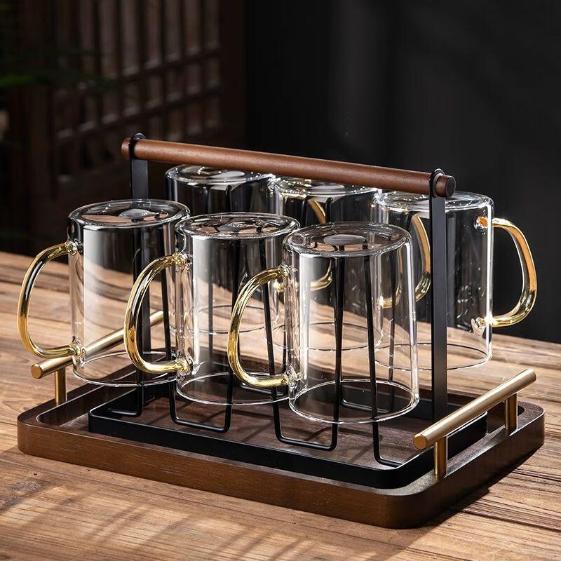 TXRMDX Heat-Resistant Glass Teacup Set