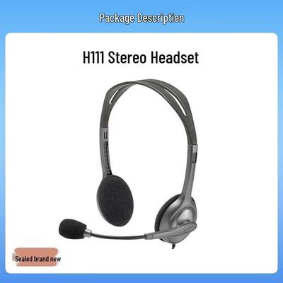 Logitech H111 Wired Headset with Microphone
