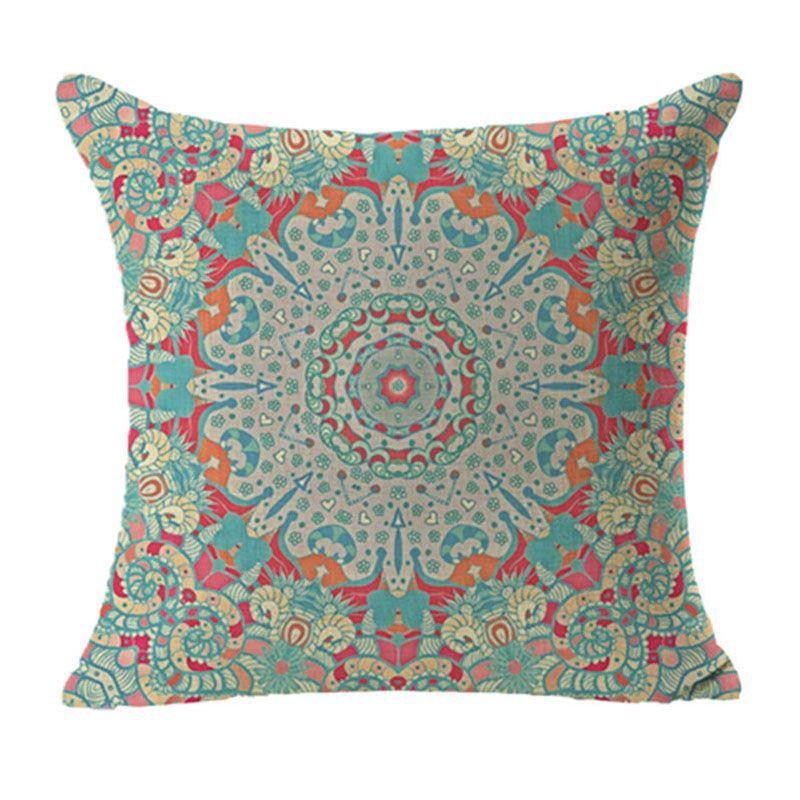 Luxurious Resistant Scatter Waist Throw Pillow Case With Timeless Geometric Design