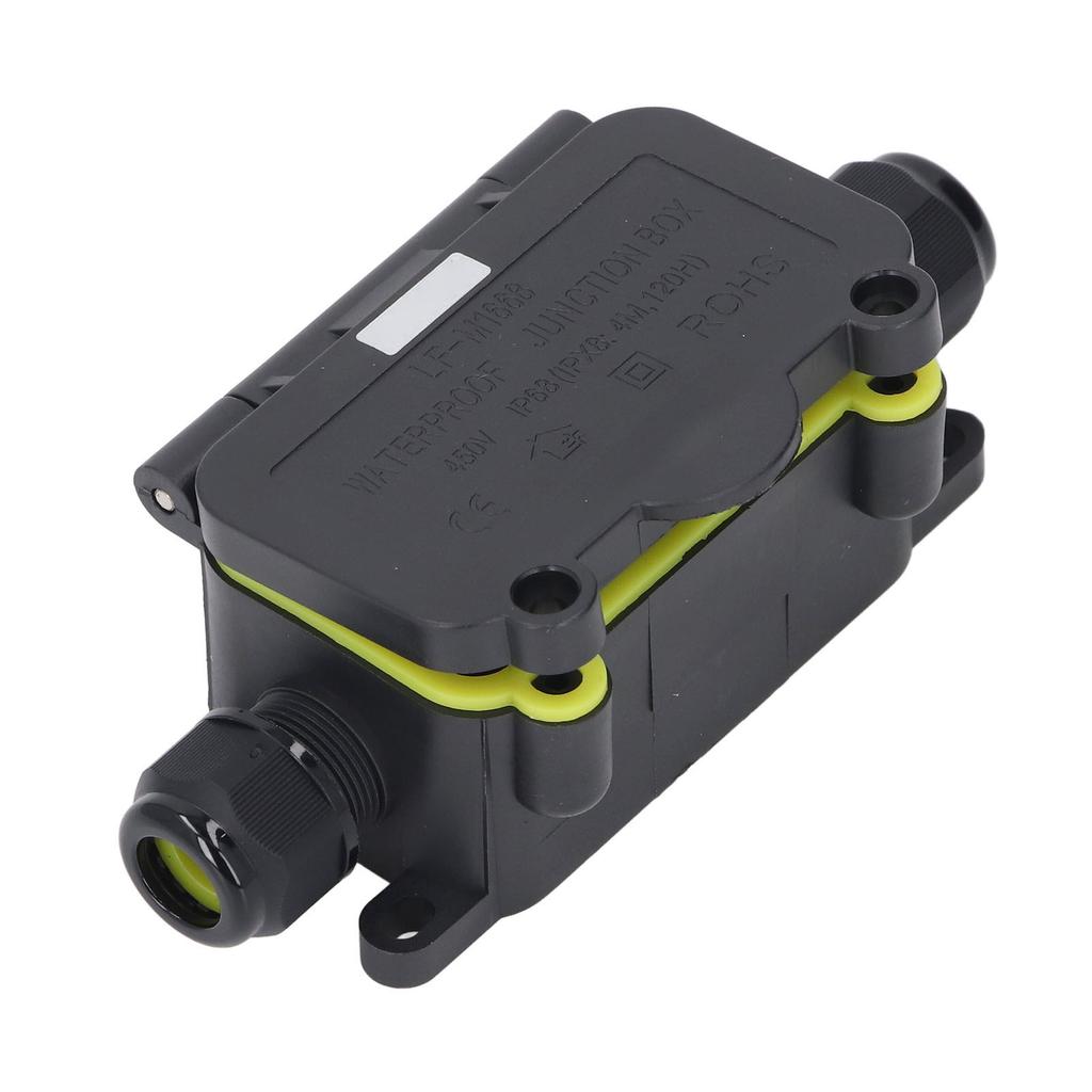 2 Way Junction Box IP68 Water Resistant Electrical Box for Outdoor Landscape Lighting 450V 40A