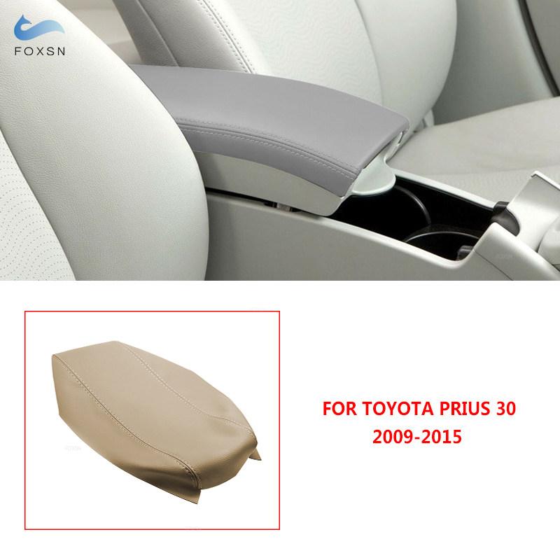 For Toyota Prius 2004 2005 2006 2007 2008 2009 2010 2011 2012 2013 2014 2015 Center Console Lid Armrest Box Cover Protect Trim