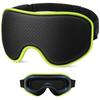 Soft Padded Blocking Light Eye Mask Relax Blindfold Eye Shade Blindfold 3D Sleeping Mask  Relax