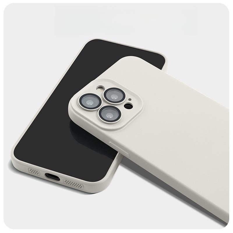 Flüssige Silikon-Objektivfolie ist geeignet für Apple 14ProMax Handyhüllen, iPhone13 Sturzsichere 12 Einfache Schutzhüllen