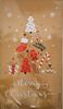 Xmas Foil Bags Matte Varnish Color 30X50Cm