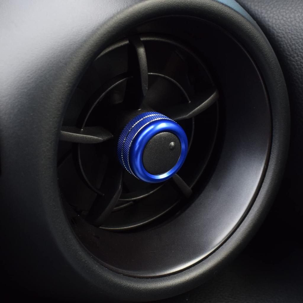 KUNGKIC New Toyota GR86 ZN8 Subaru BRZ ZD8 Air Conditioner Vent Garnish Zinc Alloy