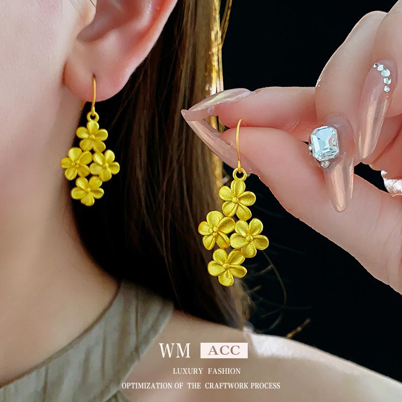 Flower China-Chic Vintage Personalized Premium Earrings