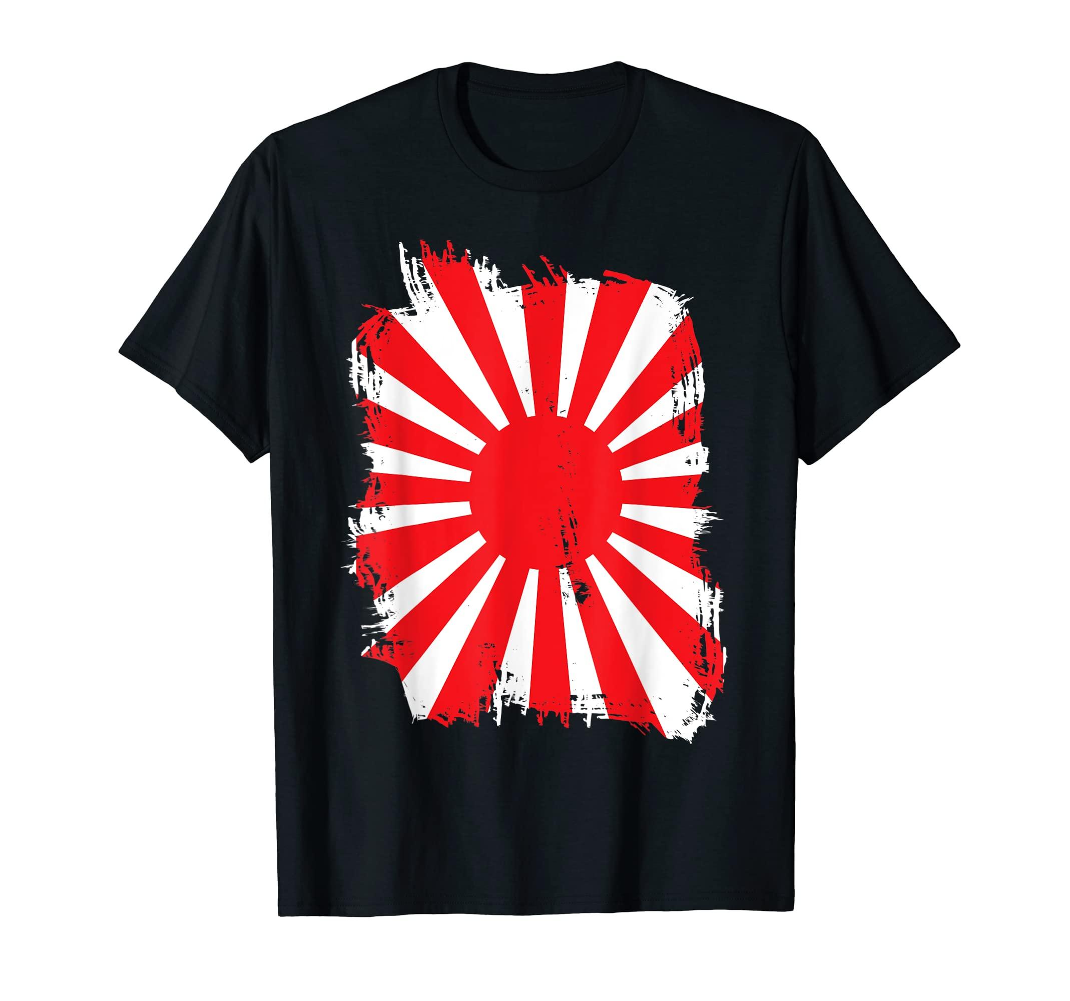 

Japanese Battle Flag Japanese Middle Way Japanese Flag T-shirt чорний