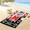 Athletic Bilbao Print Beach Towel, Large Soft Quick Dry Towel for Beach Camping Swimming