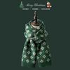 Korean Style Thickened Woolen Elk Scarf - Women's Versatile Winter Snood