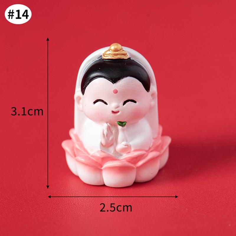 Horse Year Miniature Ornaments Zodiac Cartoon Lucky Pony Diy Car Decoration Spring Festival Office Desktop Decor Ornaments