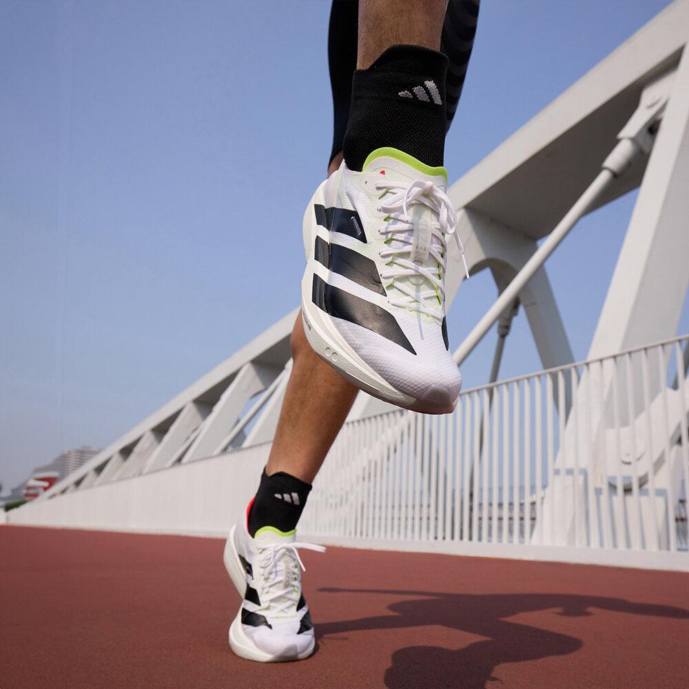 adidas Adizero Takumi Sen 11 Cloud White Core Black Lucid Red 41