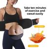 Sweat Waist Support Exercise Fitness Running Waist Training Practical Yoga Abdomen Breathable Corset Belt Stretching