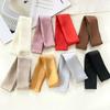 4.5x100cm Long Skinny Hair Scarf Women Imitation Silk Satin Headband Cute Neckerchief Solid Colors Ladies Bag Scarves