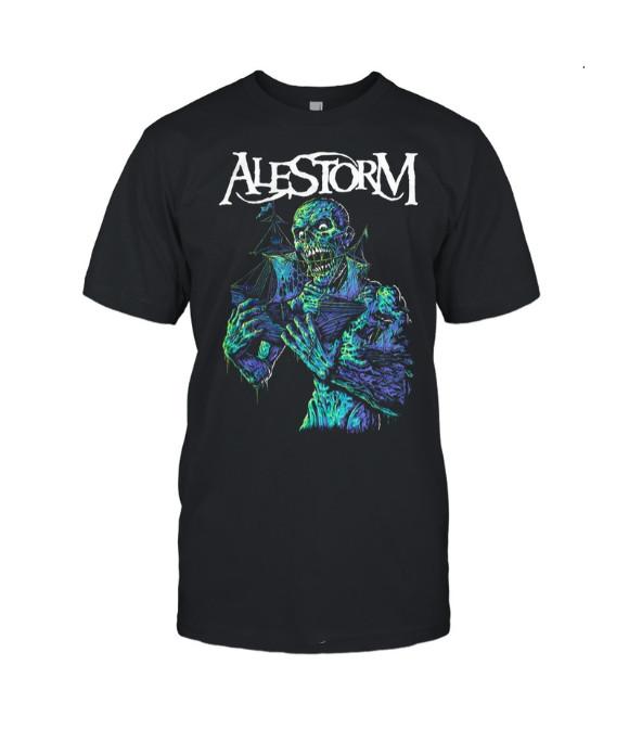 Zombies vs Pirates T-Shirt – Unisex Humor Tee: “Ate My Ship!” Edition