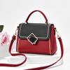 HandbagsWomen's Bags New Color-block Fashion Versatility Shoulder Cross-body Small Square Bag
