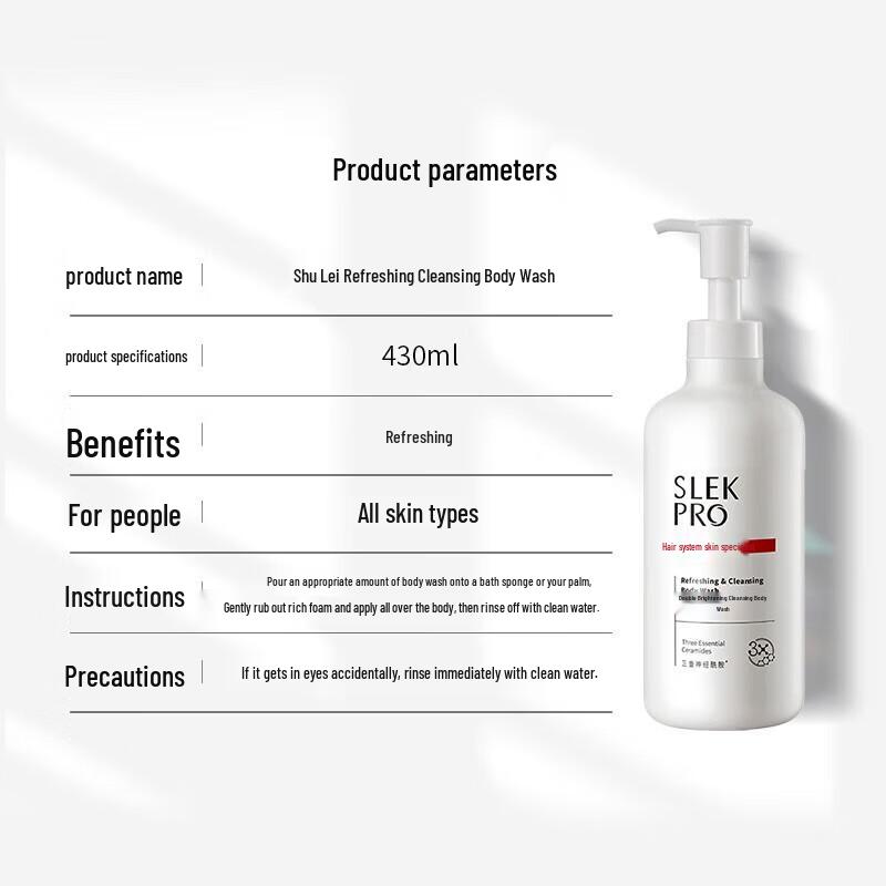 Slek Pro Refreshing Shower Gel 700ml