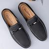 Fashion Luxury Brand Men Driving Shoes Genuine Leather Slip-on Mocassin Breathable Casual Loafers Soft Comfort Man Walking Shoes