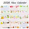 2026 Calendar DIY Diamond Painting Art Kit Diamond Painting Calendar Set Diamond Painting Kit for Home Office School Scheduling