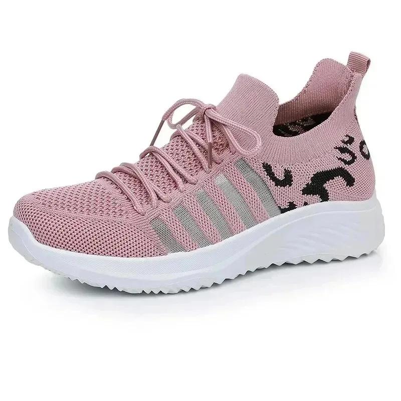 Summer Shoes for Women 2025 New Mesh Shoes Breathable Sports Shoes Fashionable and Versatile Casual Sneakers Zapatos Casuales