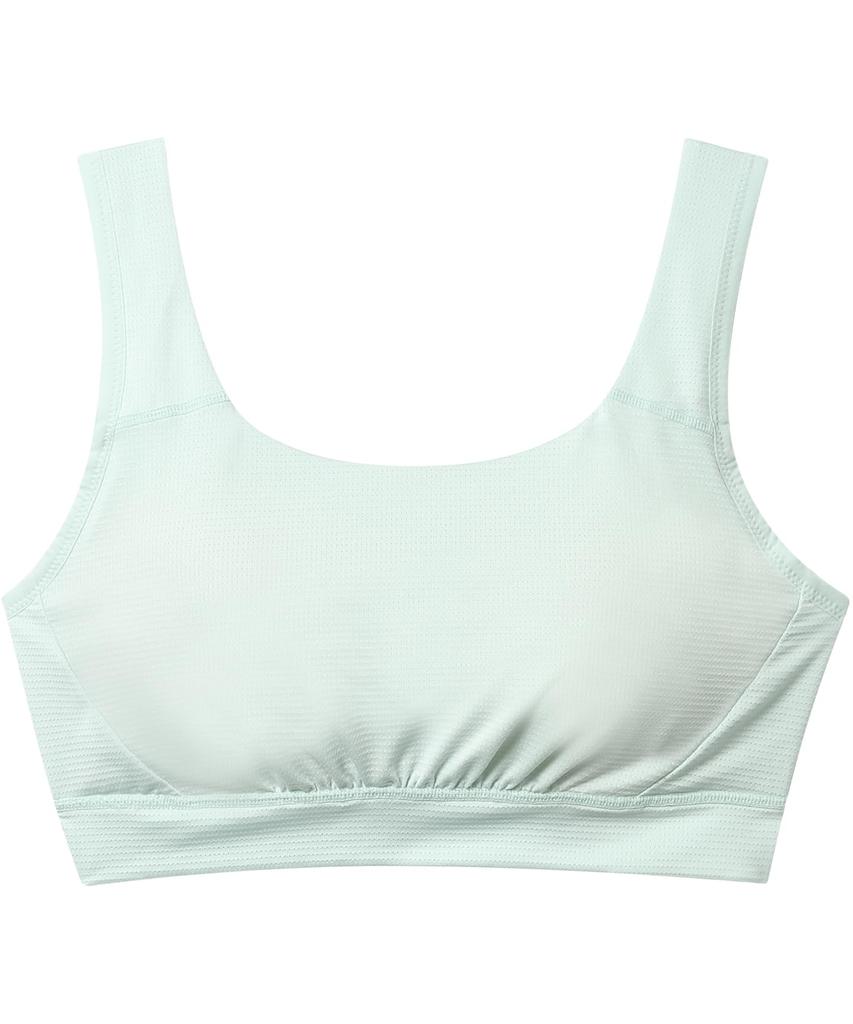Wacoal Sports Naturally Rounded Bust Reduced Fits up to Plus Sizes ME L CW-X Women's Bra, Wireless, Silhouette, Slippage, Moisture-Wicking,