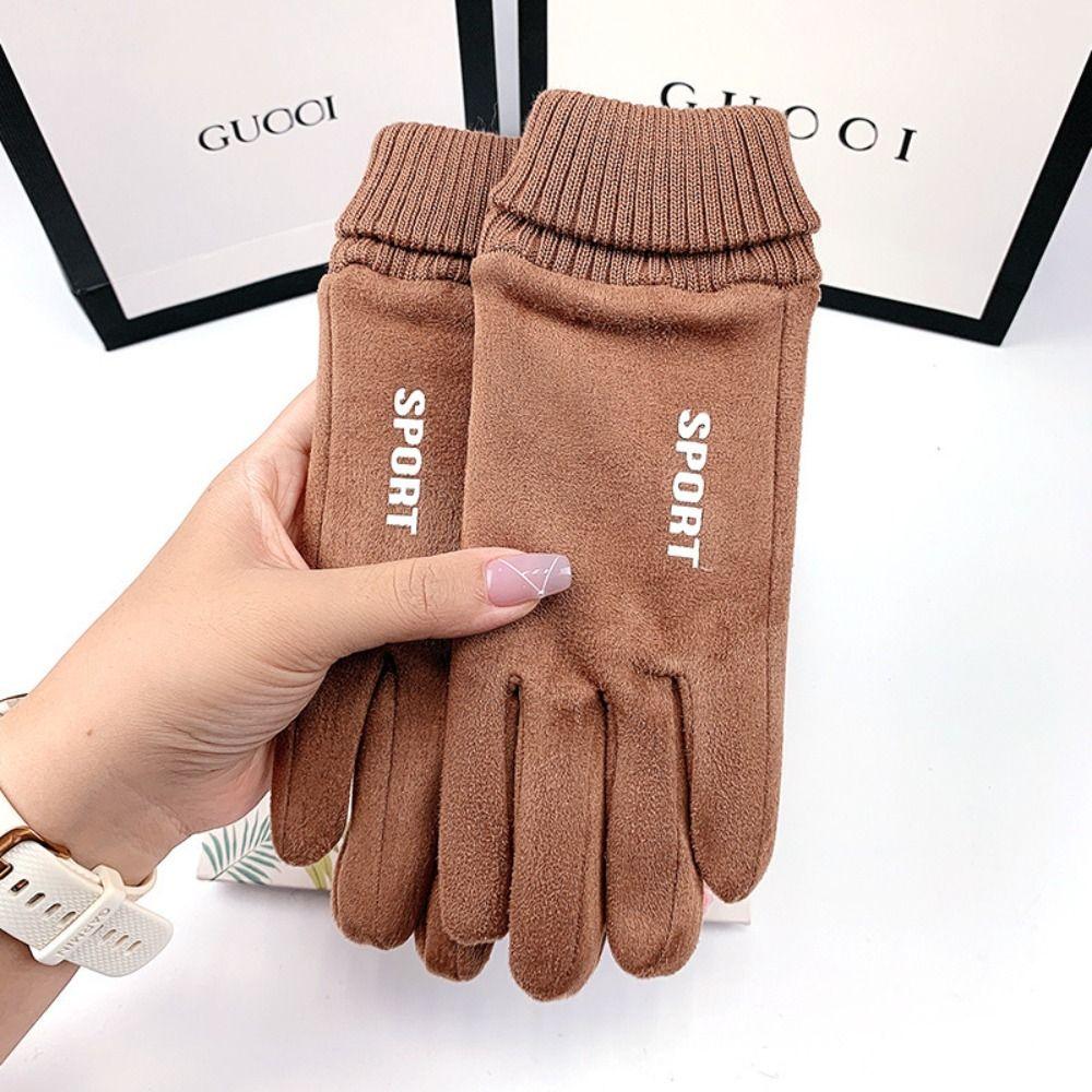 

Anti-slip Slip Resistant Keep Warm Full Finger Cycling Gloves Winter Gloves Sports Gloves Guantes