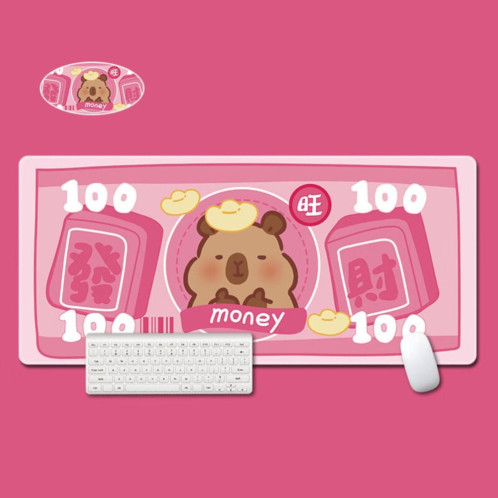 Capybara Desk Pad Cartoon Desk Protector New Computer Desk Protector