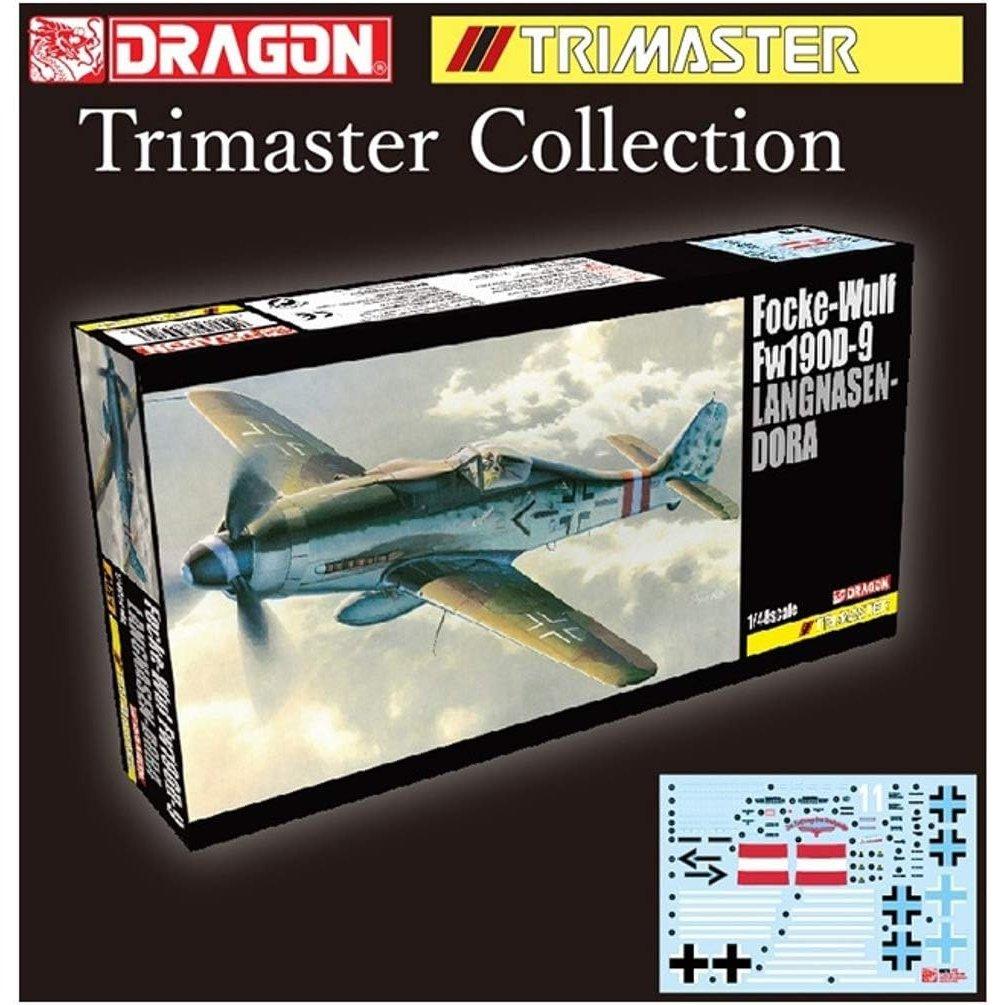 Dragon 1/48 Scale WWII German Luftwaffe Focke-Wulf Fw190D-9 Langnasen Dora Fighter Aircraft Plastic Model Kit DR5575
