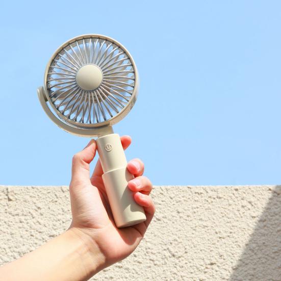 Mini Portable Fan 3 Speed Personal Handheld Fan Lightweight USB Rechargeable Desktop Fan for Travel Outdoor Summer Gift