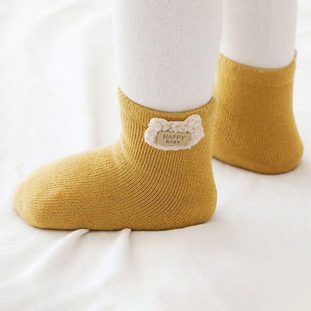 Thickened Cotton Terry Socks Soft Infant Socks New Toddler Socks Infant Toddler