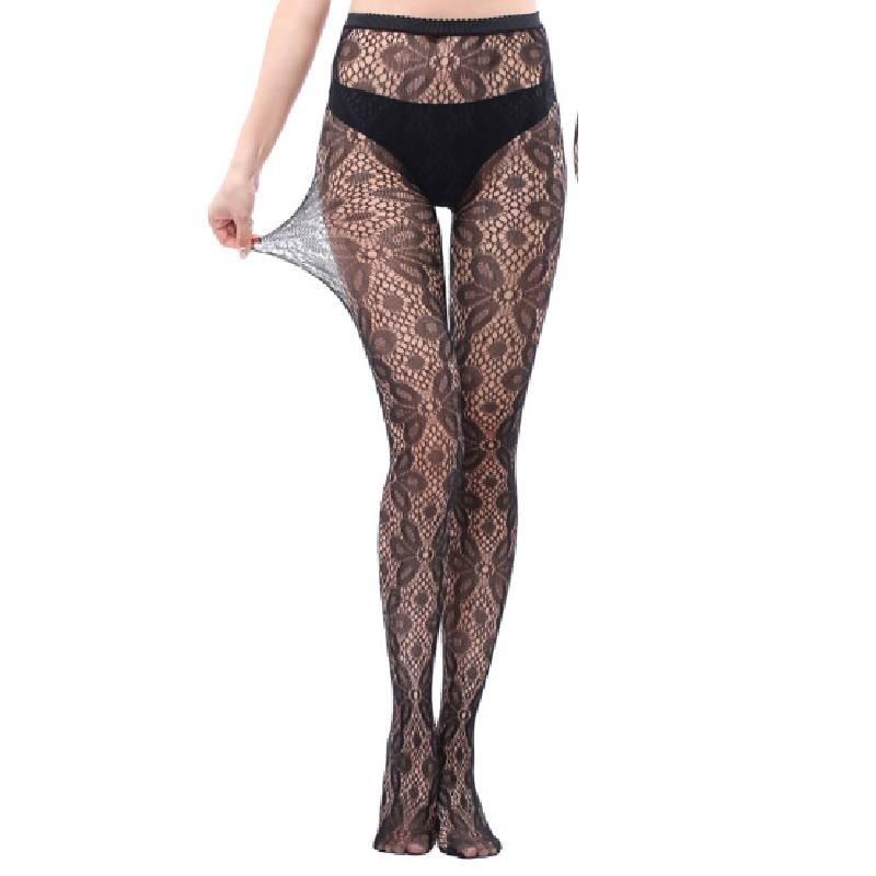 Sexy Lace Fishnet Tights With Floral And Geometric Patterns For Youth