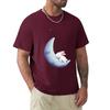 Moon T-Shirt Custom T Shirt Anime Tshirt Tops Luxury Clothes Men