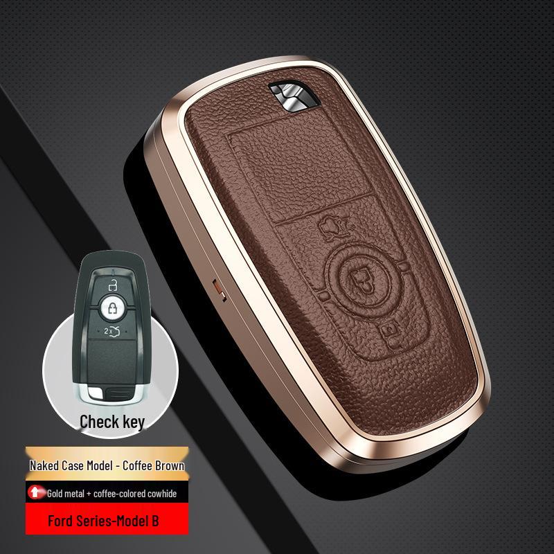 2023 Ford Key Case: Mondeo, Focus, Escape, Edge PLUS Shell Buckle