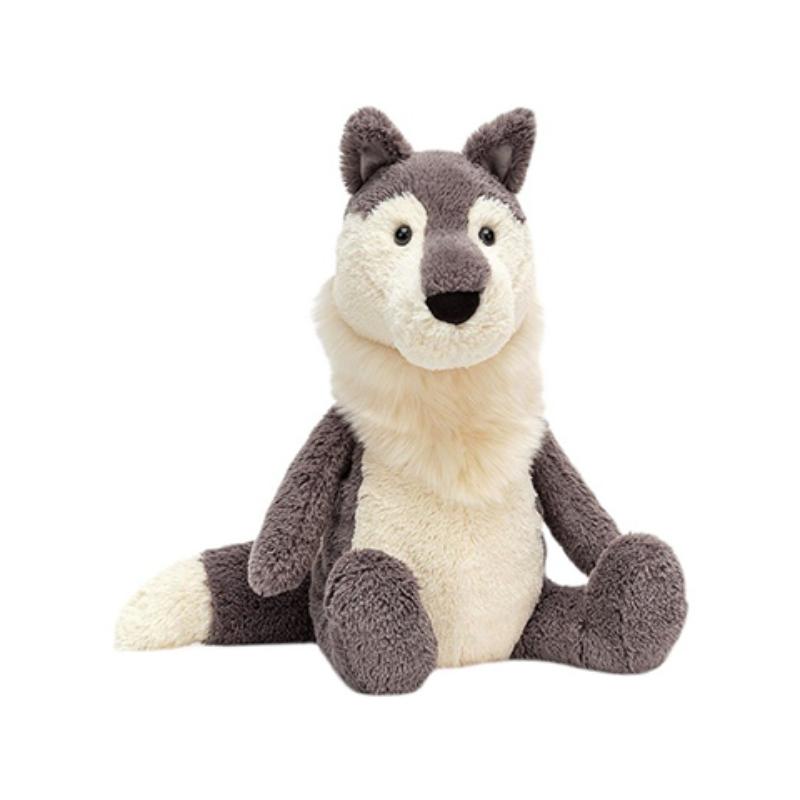 JELLYCAT Woodruff Wolf Doll Plush Doll 27cm Height