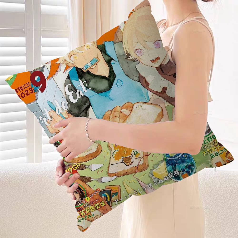 Blue Period Movie Pillowcase Toon Gift Cushion Cover Bedroom Home Sofa Chair Seat Decor Pillow Case 30x30 cm