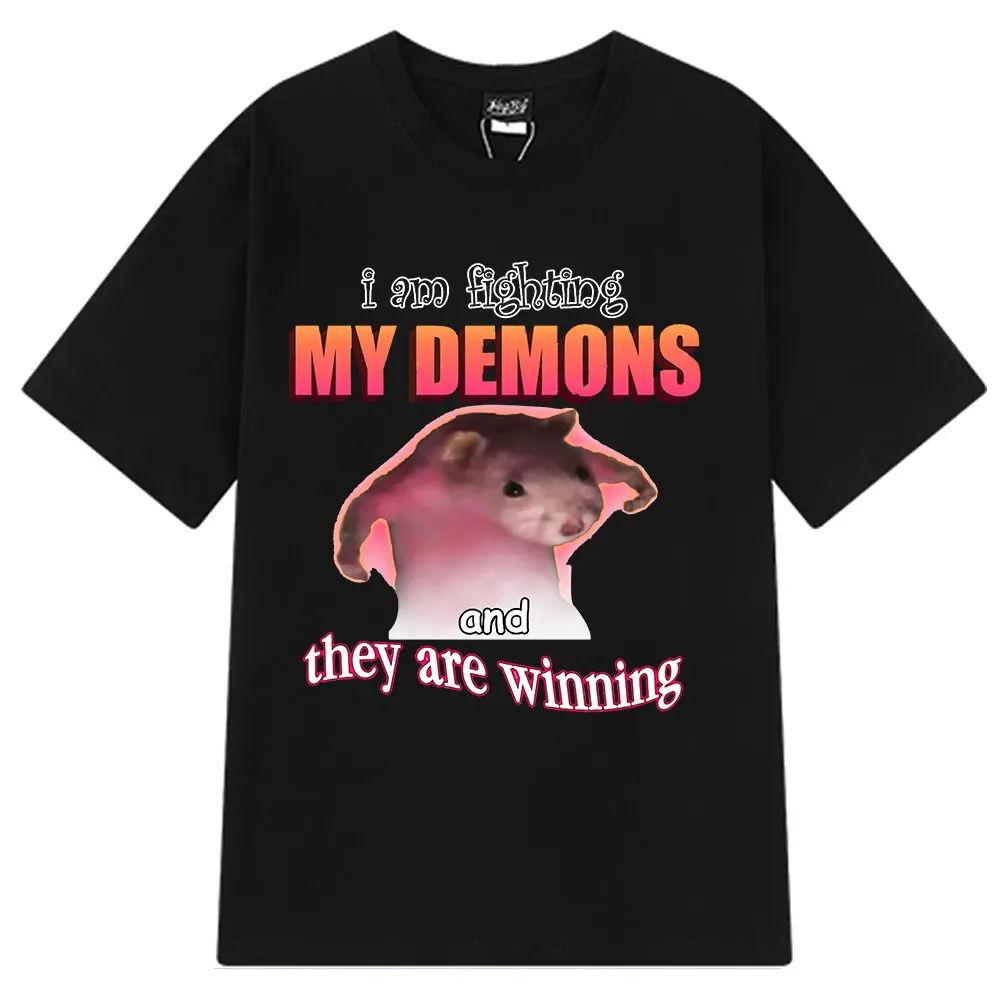 Pánské zábavné tričko s potiskem myši s krátkým rukávem, letní, ležérní, všestranné, pouliční atmosféra, cool, prodyšné, nadměrné